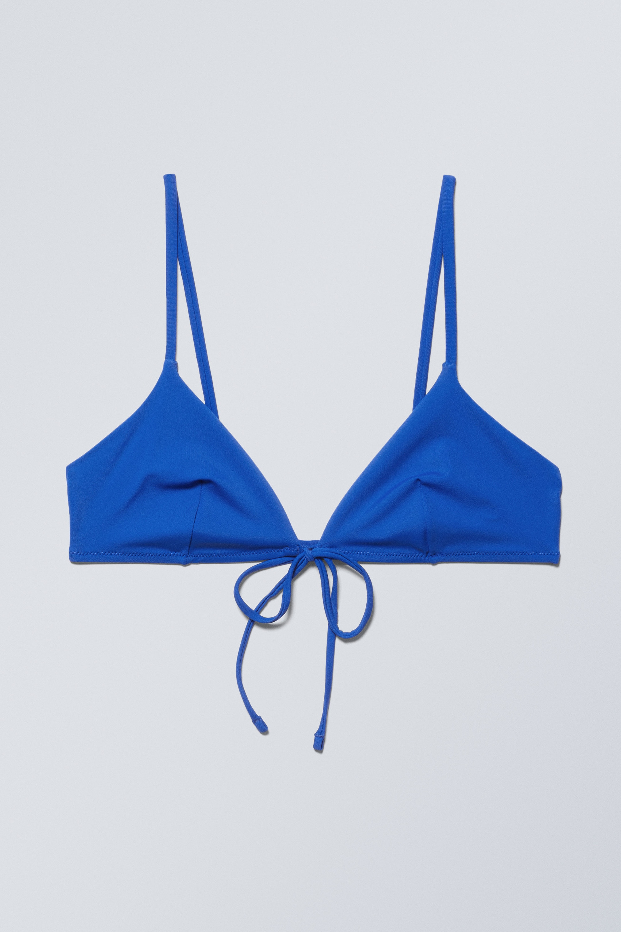 Klein Blue - Bikinioberteil mit Bindedetail vorne - 0