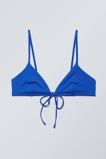 Klein Blue - Bikinioberteil mit Bindedetail vorne - 0