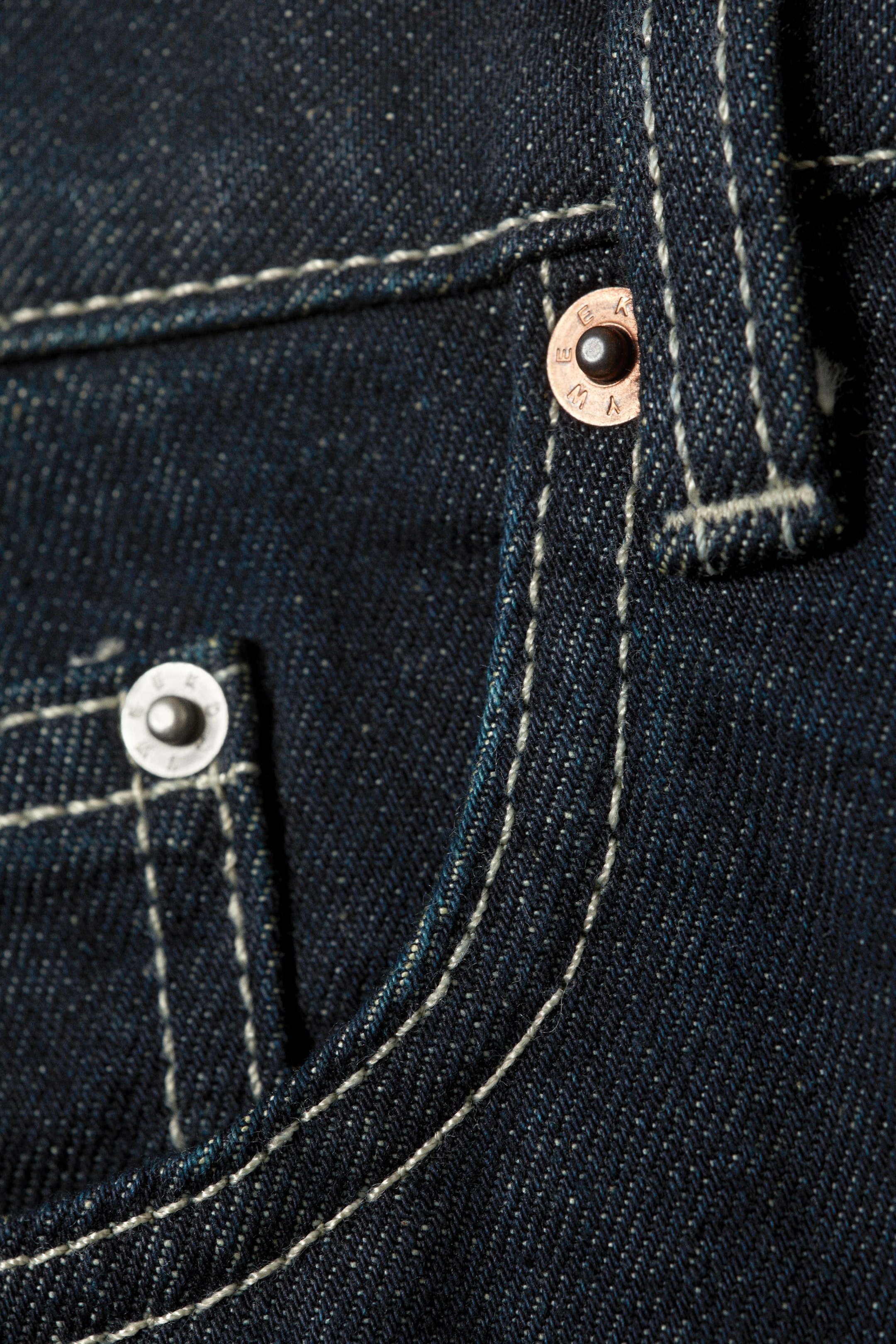 Blue Rinse - Dark Blue - Missy Low Rise Loose Straight Leg Jeans - 6