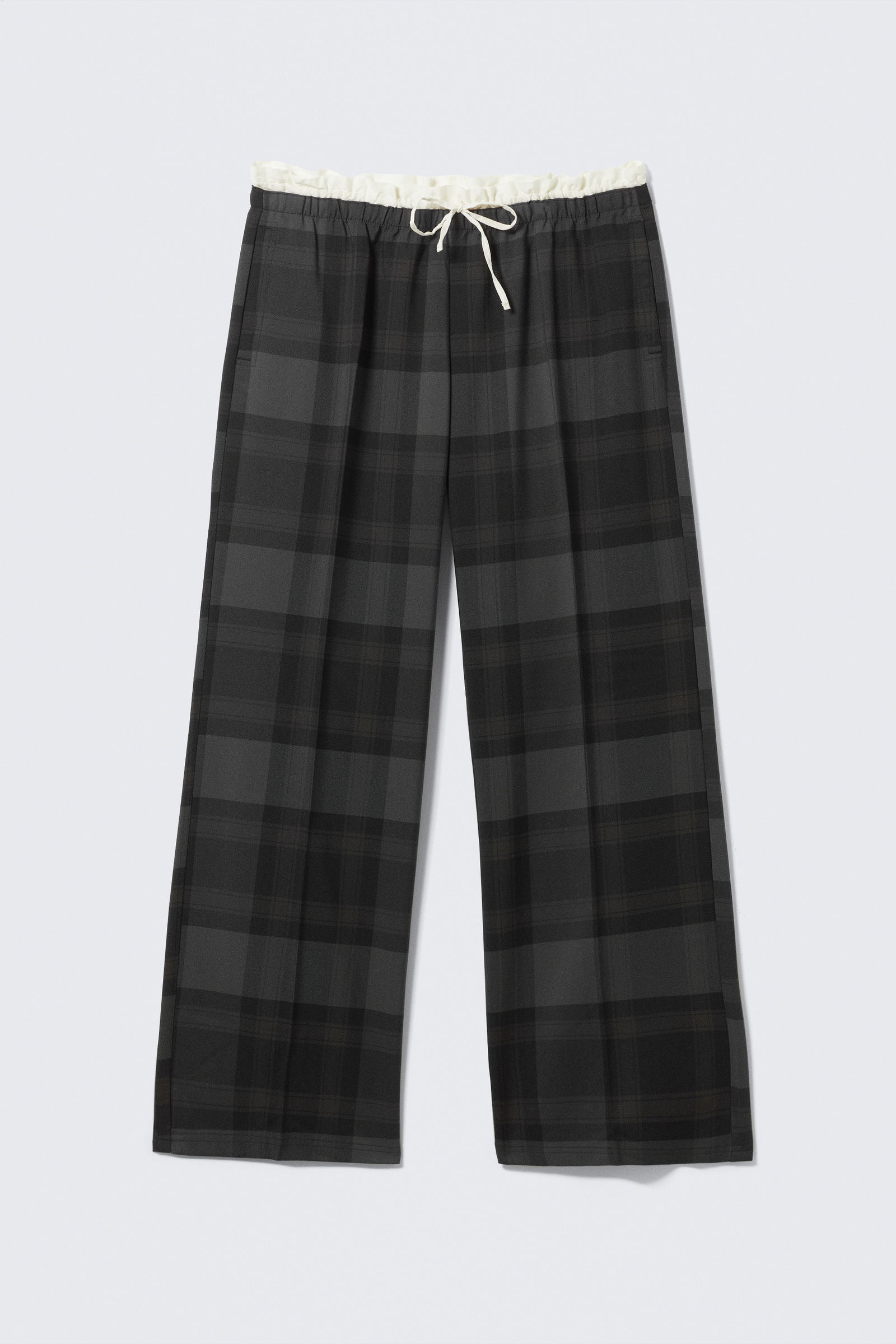 Regular Fit Drawstring Trousers