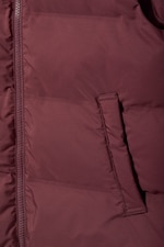 Maroon - Kip puffervest - 1