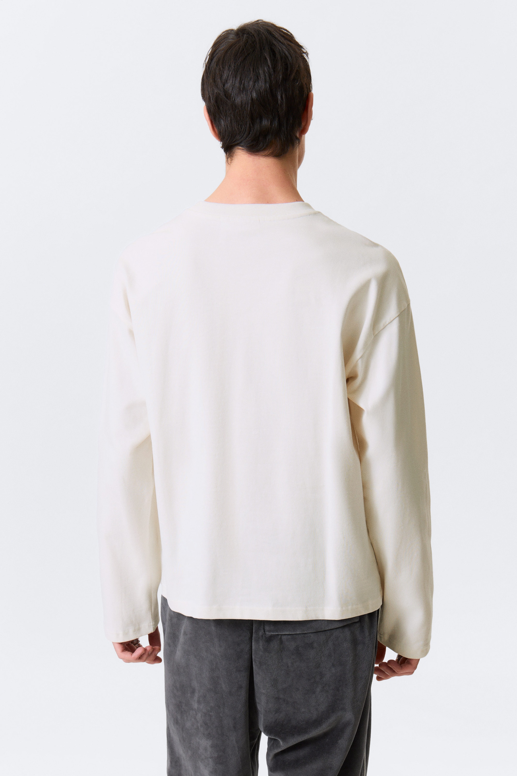 White - Skeleton Angel - Geweldig boxy T-shirt met graphic en lange mouwen - 2