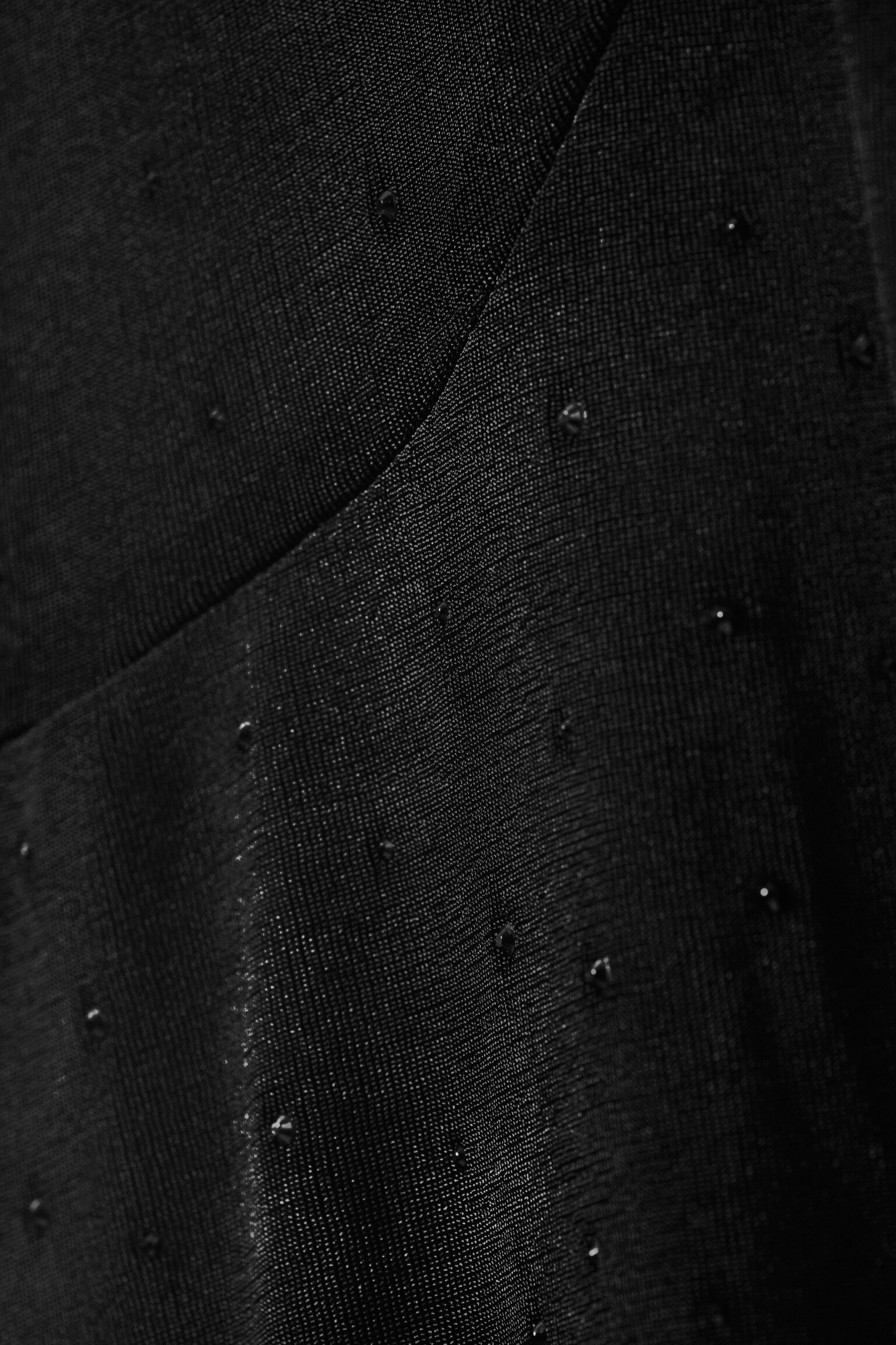 Flared Rhinestone Trousers - Black - Rhinestones - 2