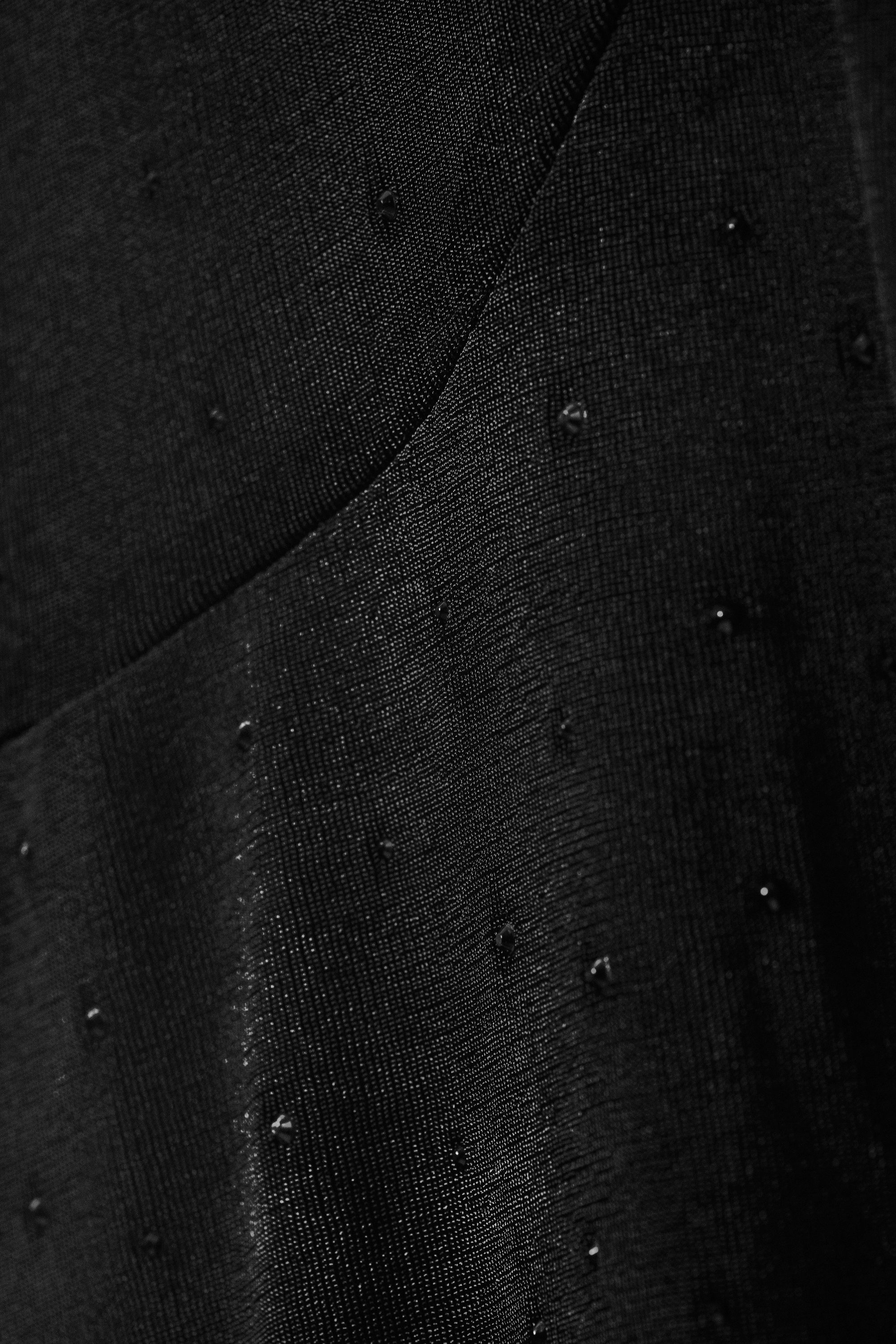 Schwarz - Strasssteine - Schlaghose mit Strasssteinen - 3