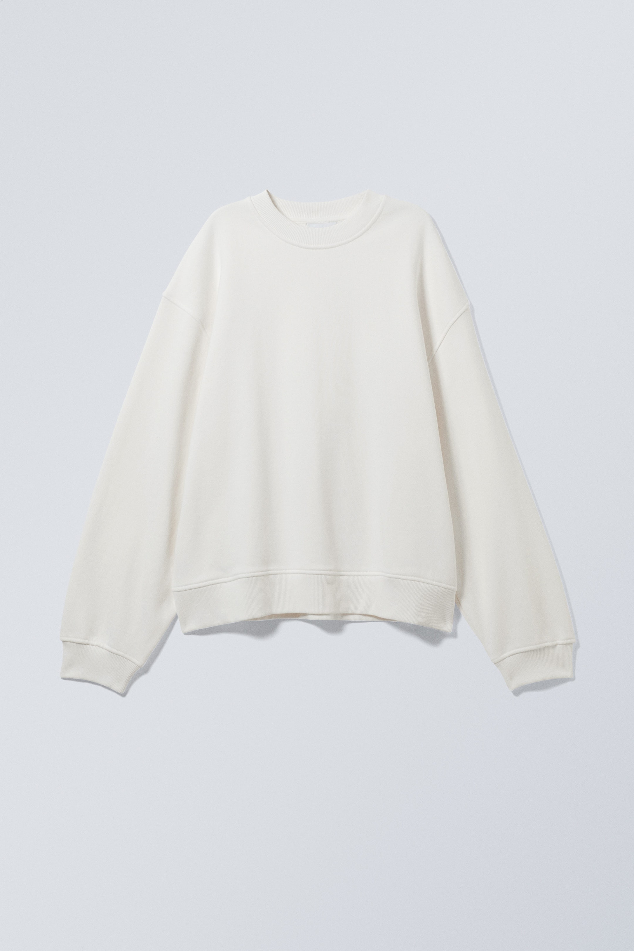 White - Paula Boxy Sweatshirt - 0