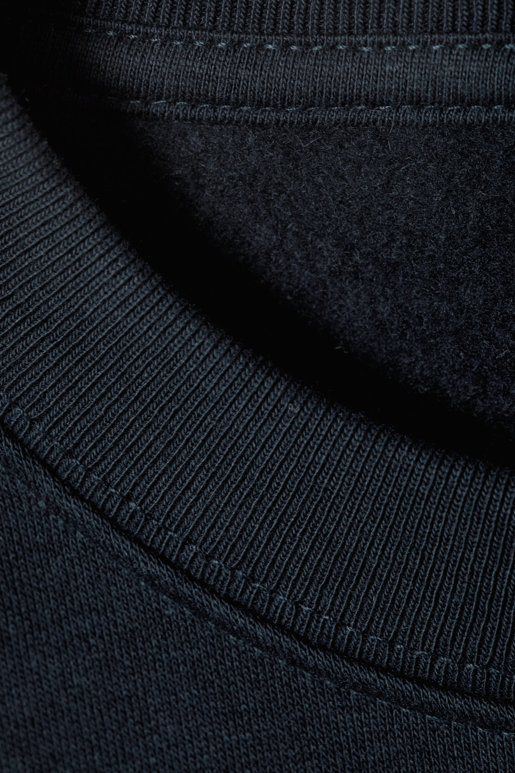 Marineblau - Klassisches Sweatshirt - 4