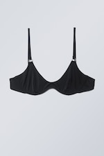 Black - Wire Bikini Top - 0