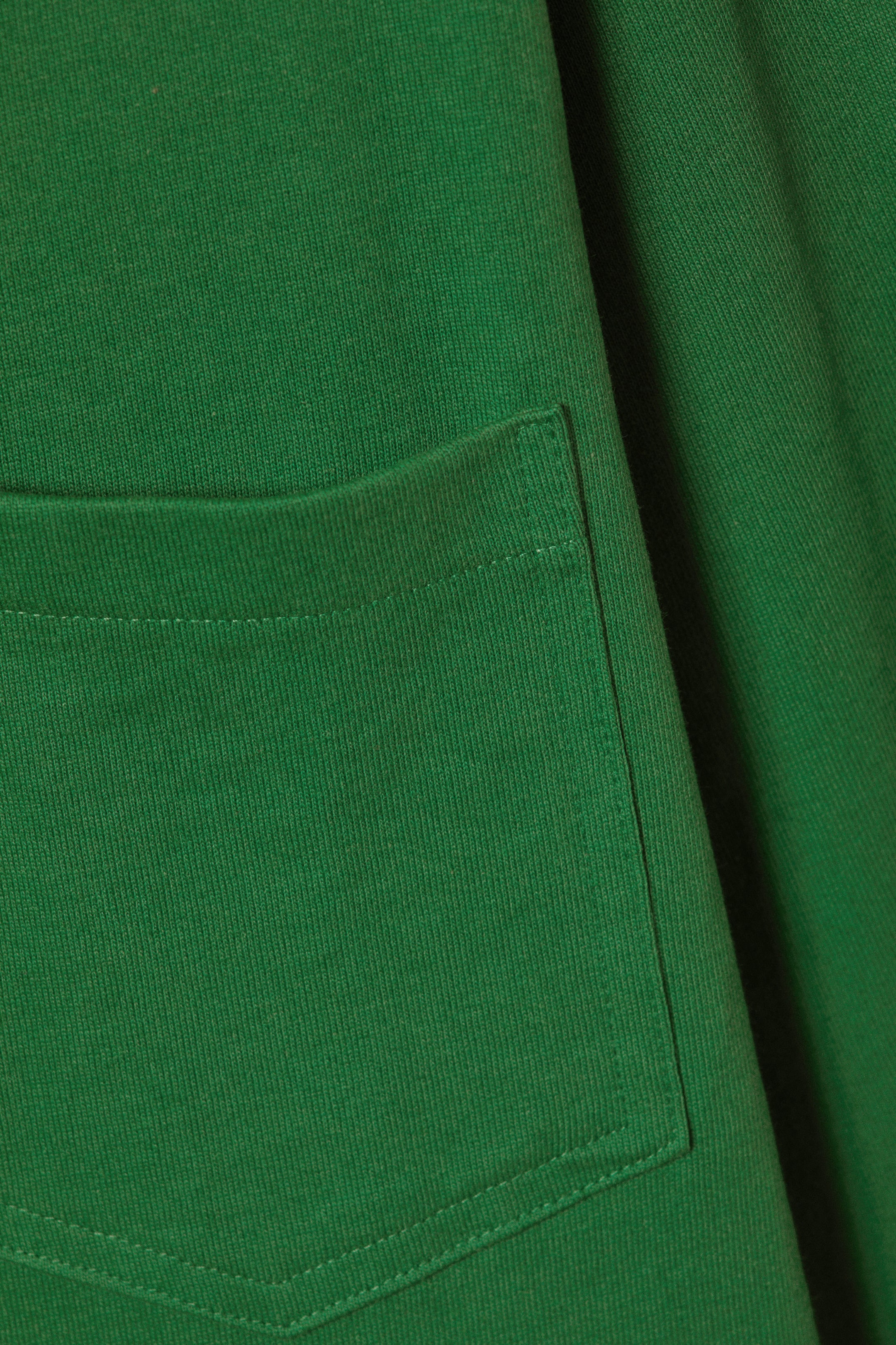 Green - Relaxed Fit Cotton Long-Sleeved T-shirt - 2