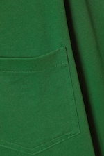 Green - Relaxed Fit Cotton Long-Sleeved T-shirt - 1
