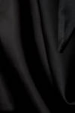 Schwarz - Neckholder-Top aus Satin - 2