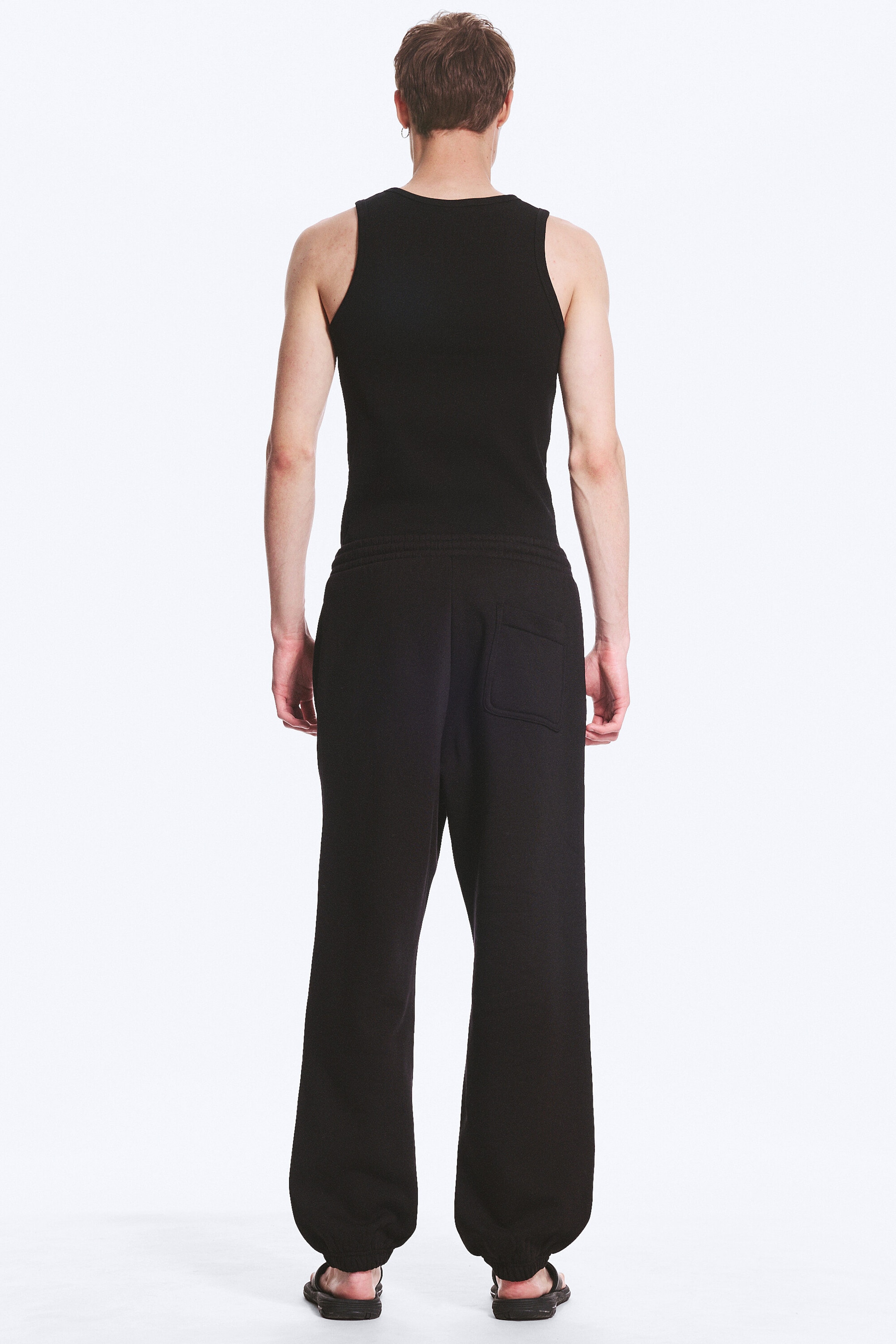 Schwarz - Klassische Sweatpants - 3