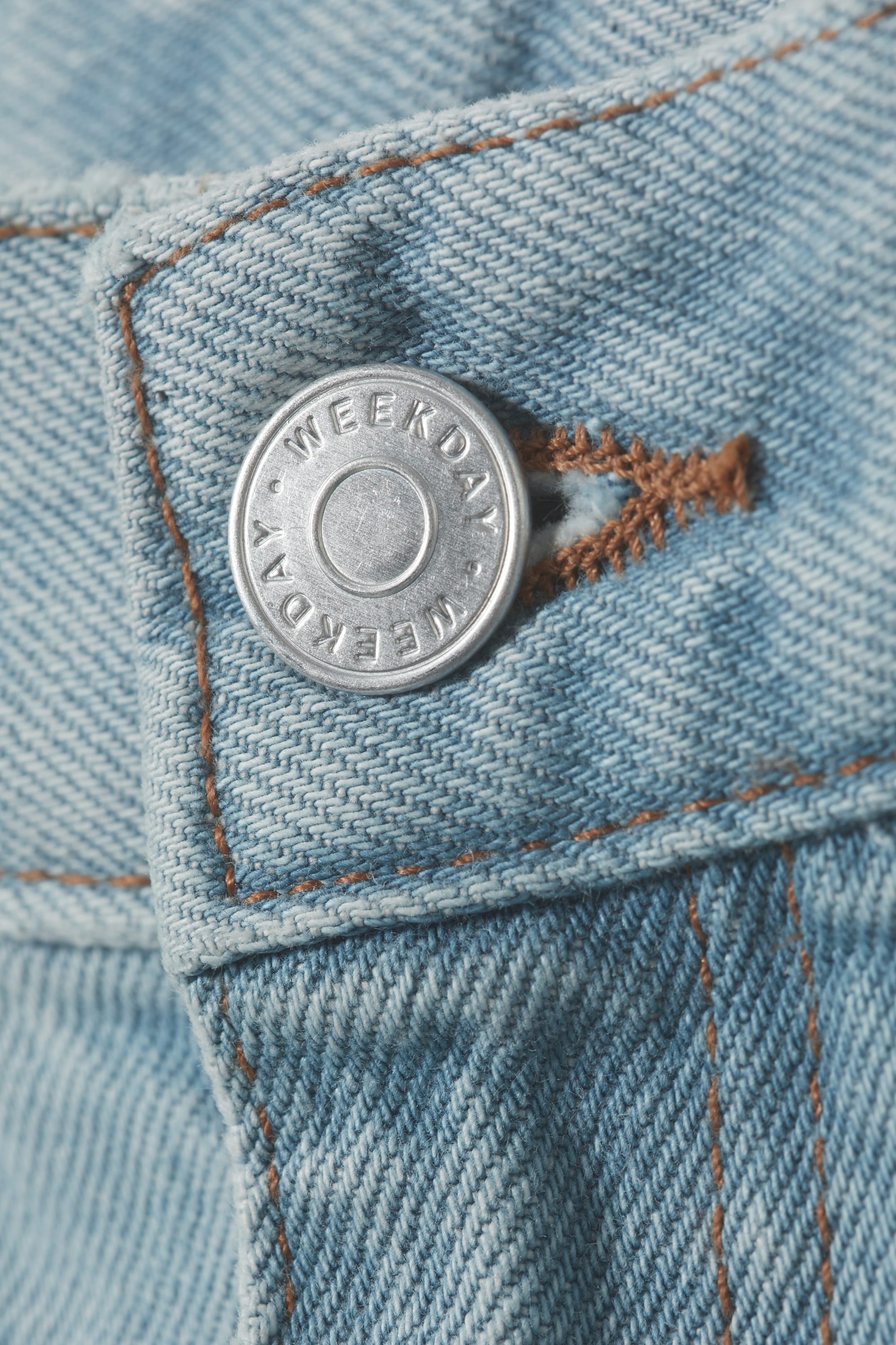 Splendid Blue v5 Speed - Rail Mid Rise Loose Wide Jeans - 1