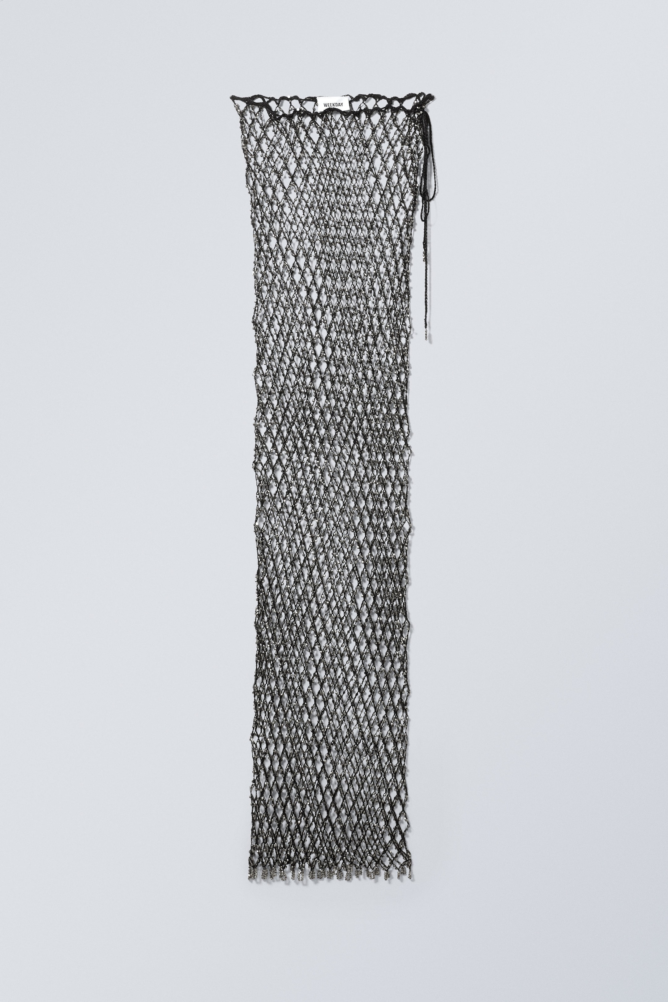 Black - Net Pearl Skirt - 0