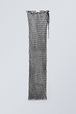 Black - Net Pearl Skirt - 0