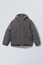 Dunkelgrau - Pufferjacke Pat - 0