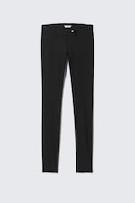 Black - Low Rise Skinny Suiting Treggings - 3