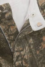 Dark Mole - Woodland Terrain - Relaxed Fit Graphic Twill Trousers - 6