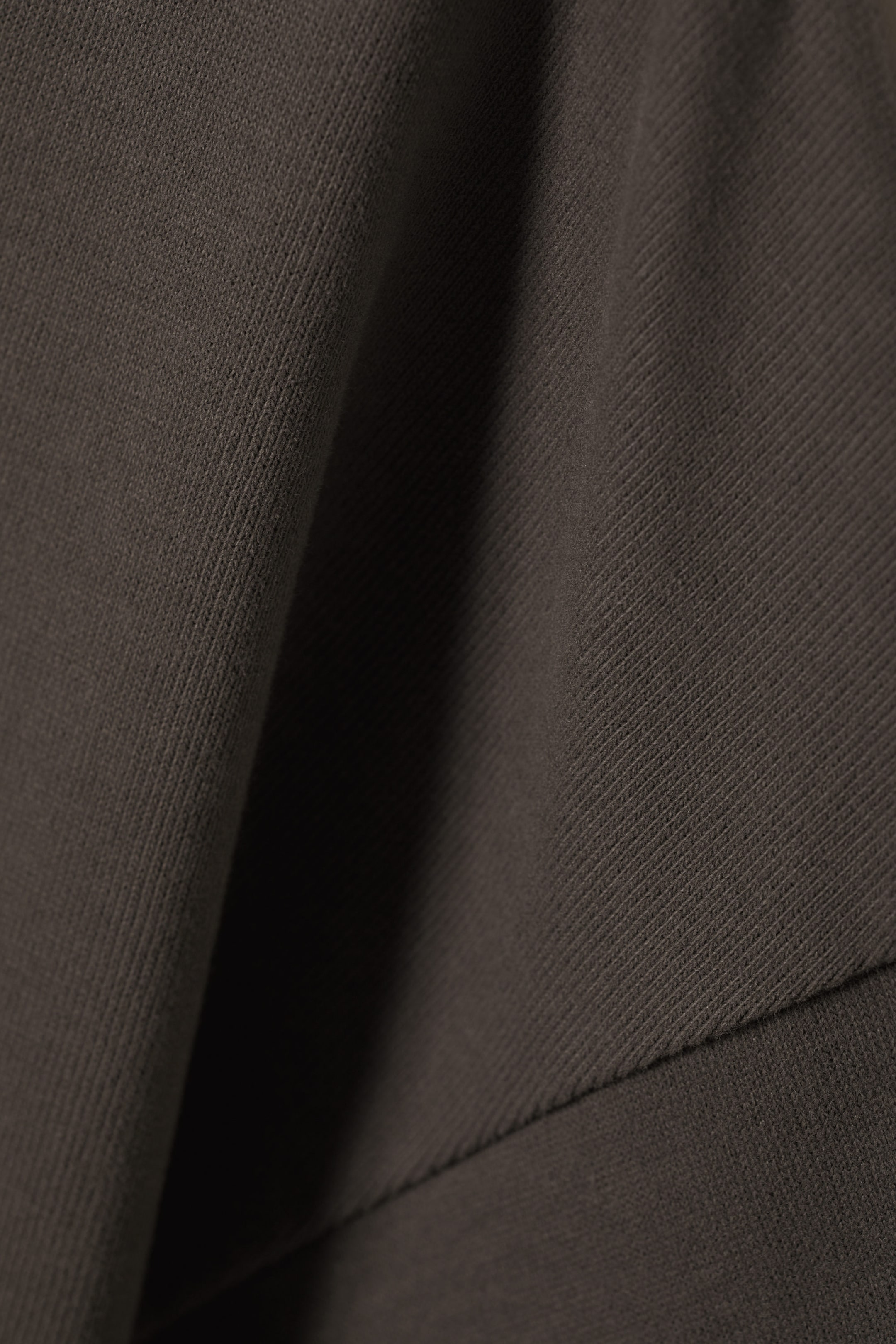 Dark Brown - Loose Boxy T-shirt - 4