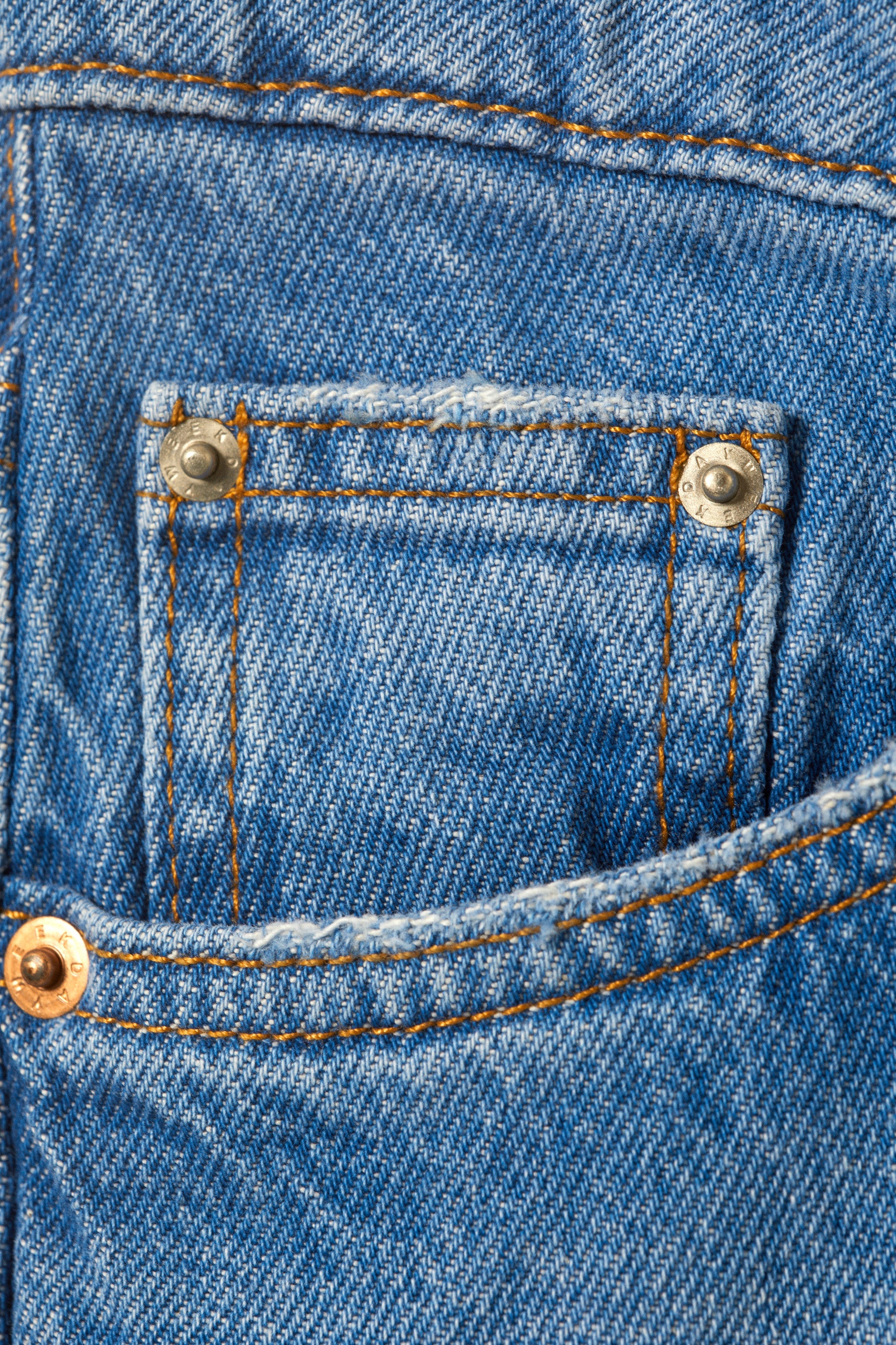 Se større billede: Imoo lavtaljede loose jeans med vide ben - Kallithea Blue - Mellemblå - DAME | H&M DK 7