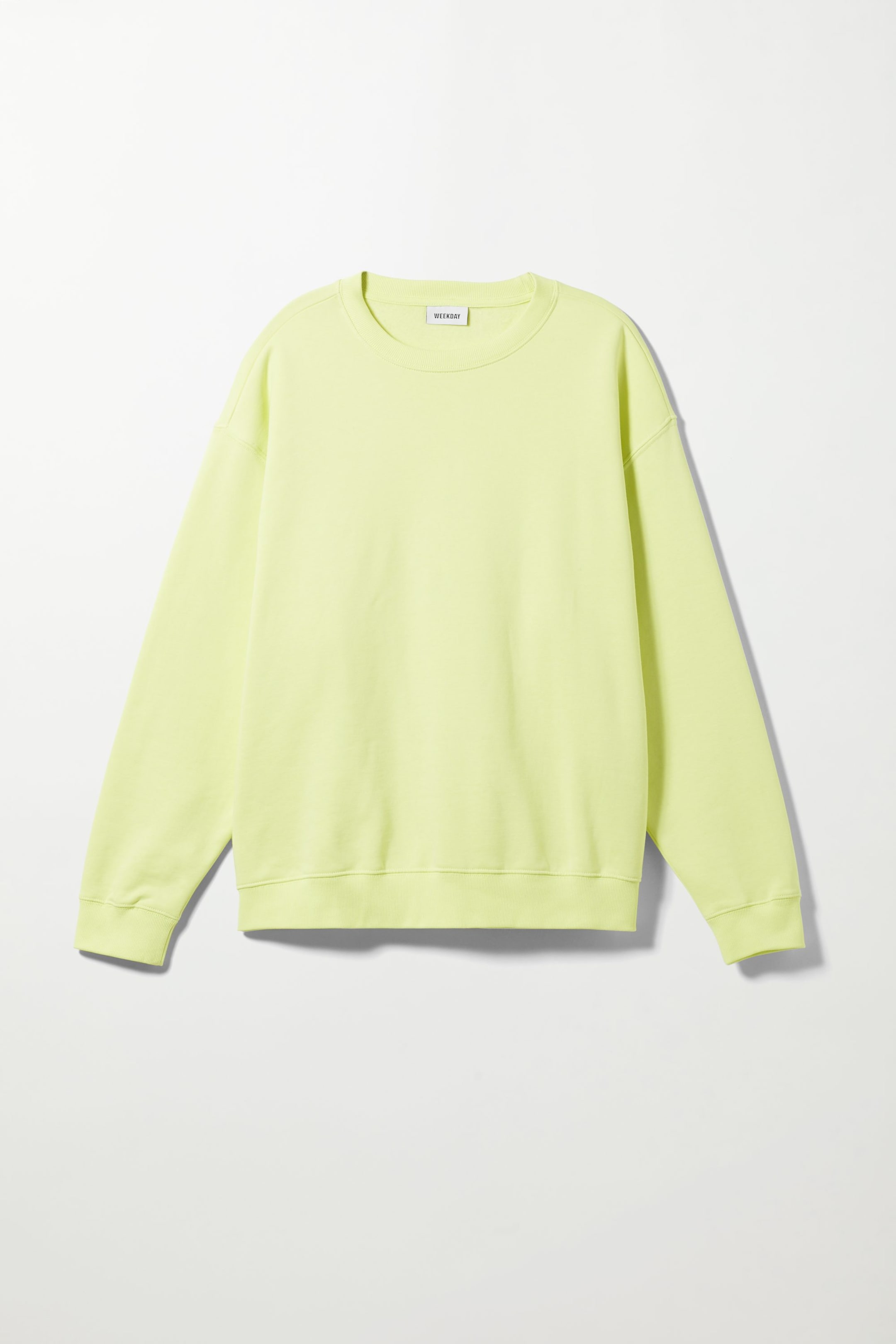 Yellow - Oversized Midweight Sweatshirt - 0