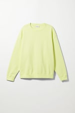 Yellow - Oversized Midweight Sweatshirt - 0