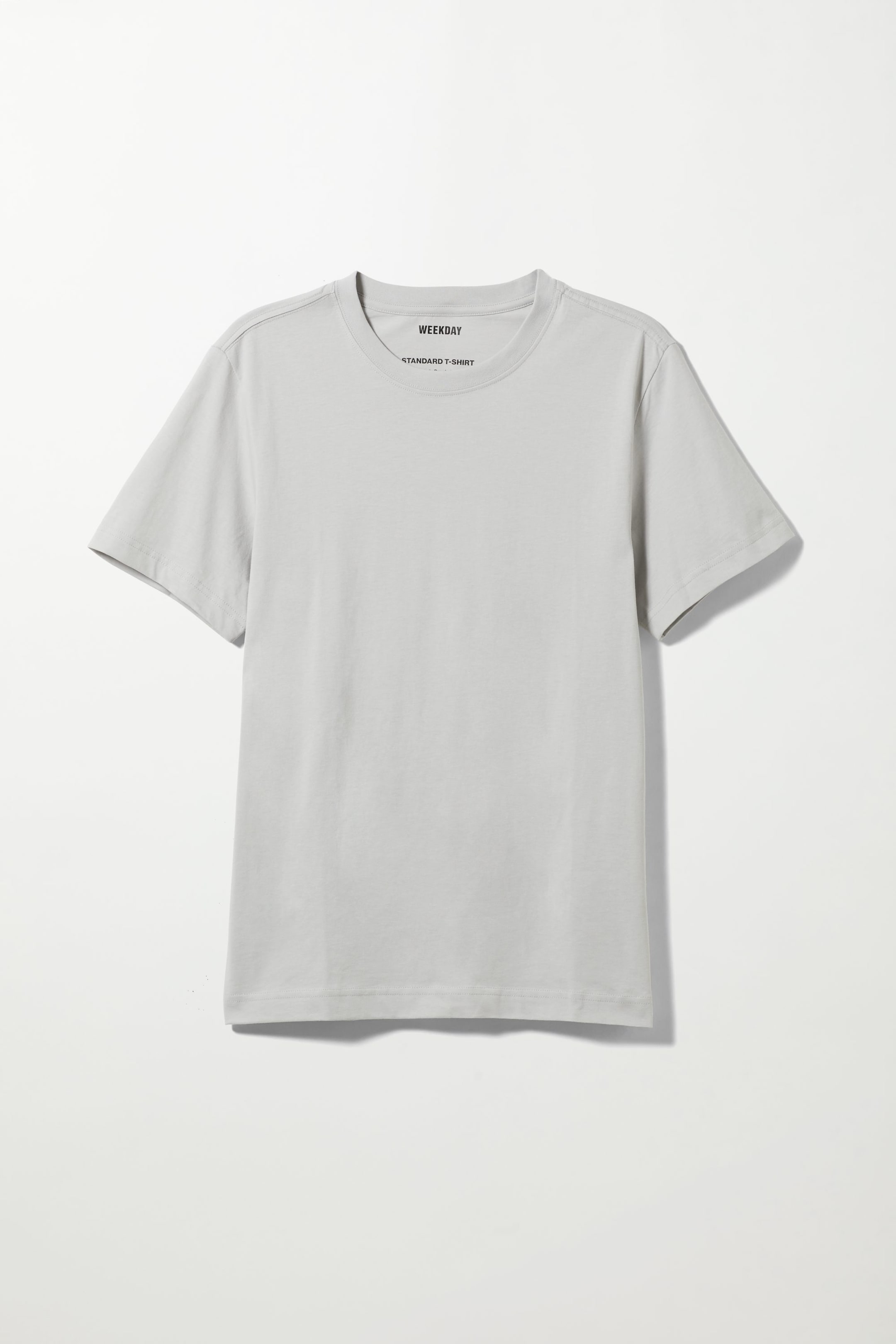 Grey - Standard Midweight T-shirt - 0