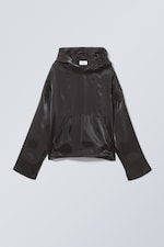 Black - Soft Sheer Hoodie - 0