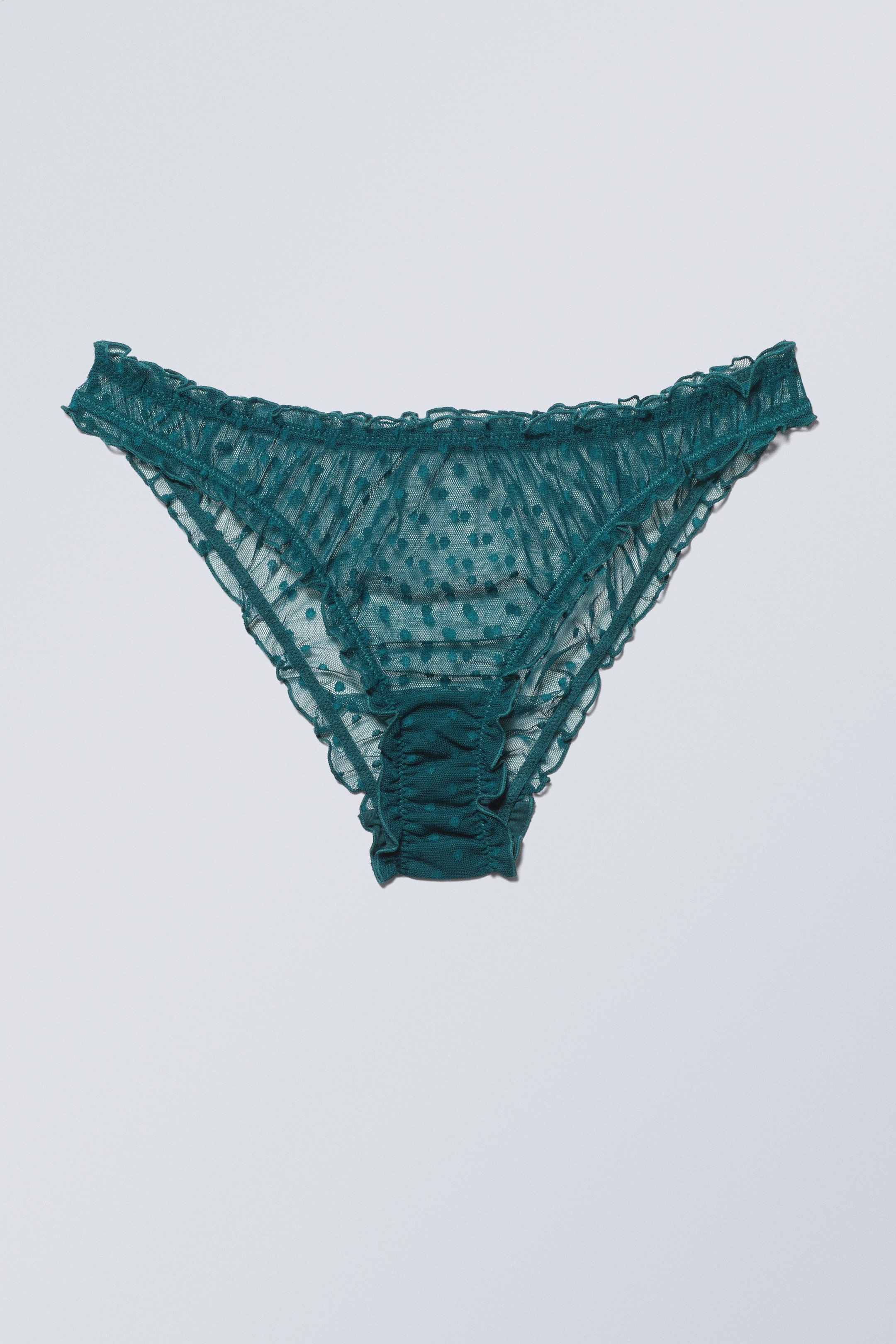 Petrol - Gerüschter Brazilian-Slip - 0
