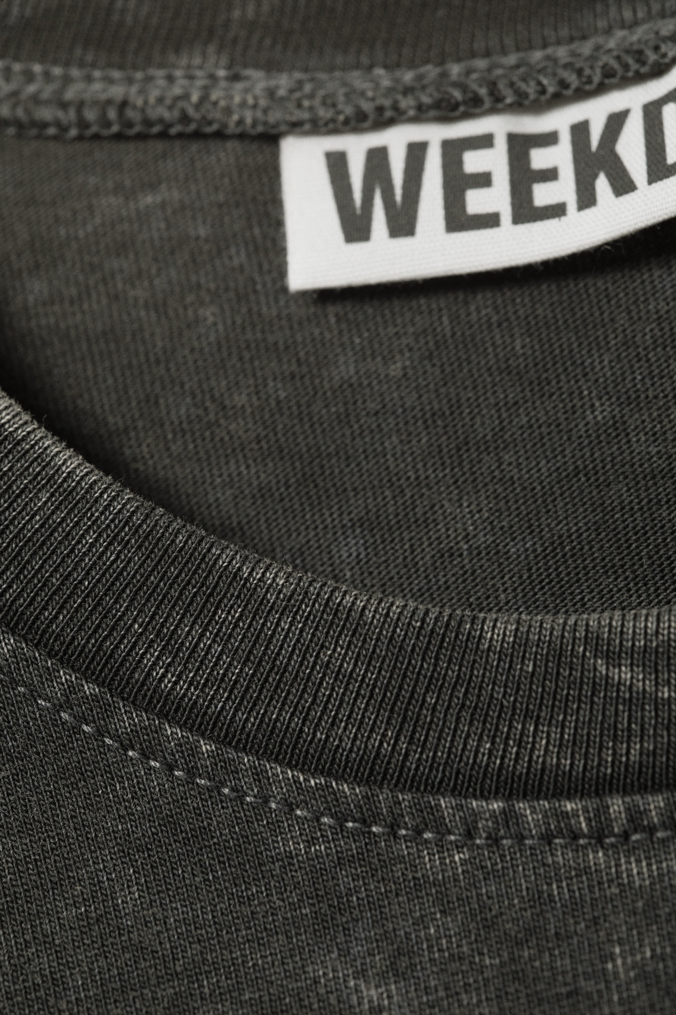 Dunkelgrau - "Bending Reality" - Bedrucktes Slim-Fit-T-Shirt - 2