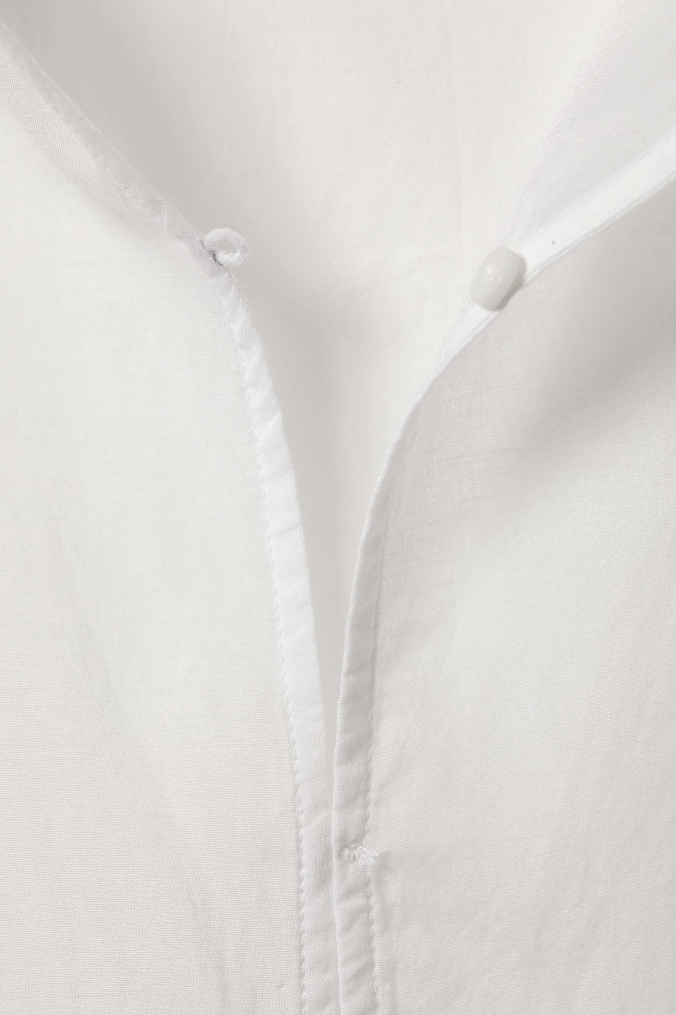 Agrandir l'image: Blouse à manches longues avec lien de serrage - Blanc - FEMME | H&M FR 5