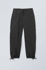 Black - Alister Tracksuit Parachute Trousers - 0