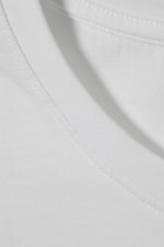 Weiß - Verkürztes T-Shirt mit kastigem Schnitt - 1