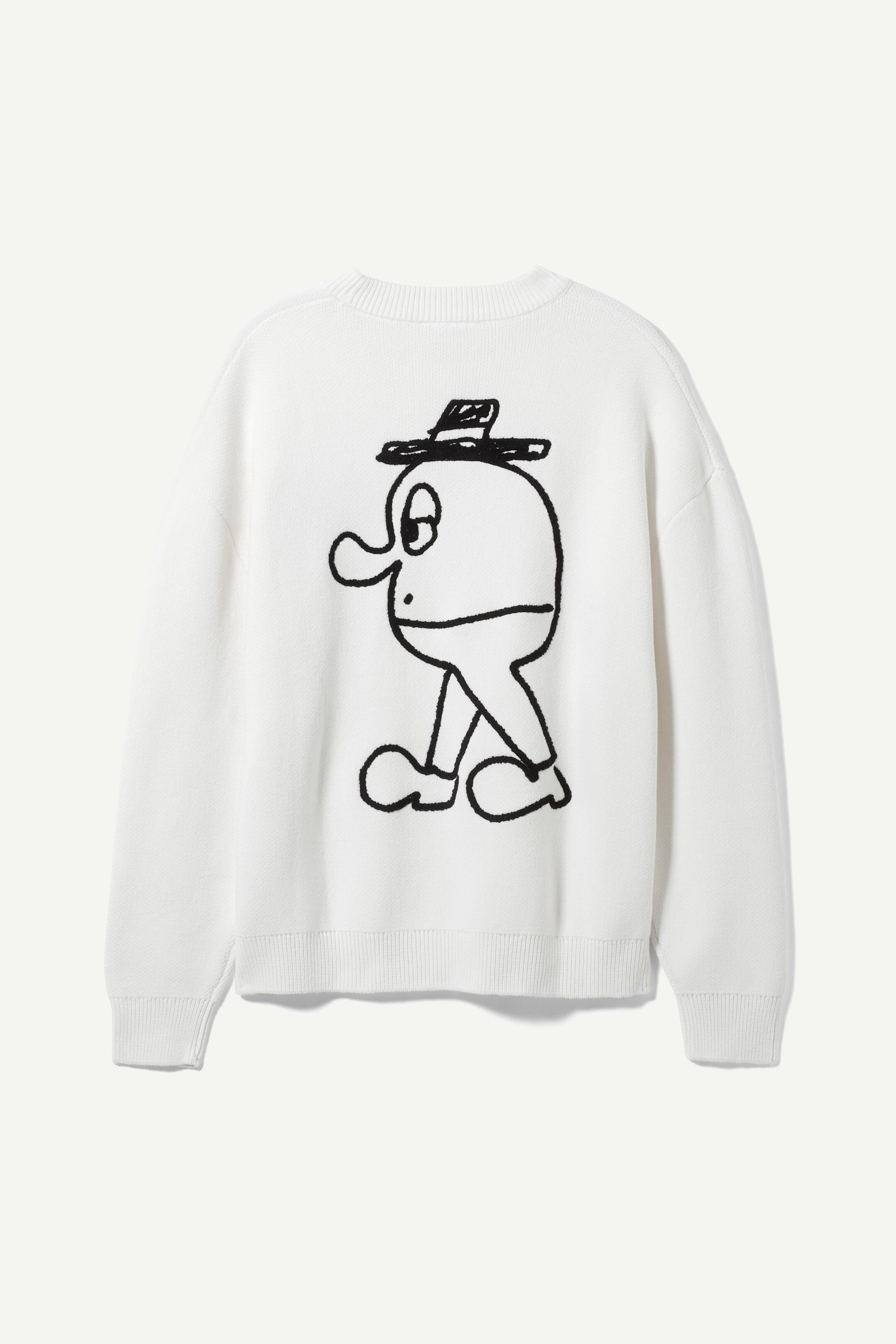 Peace snail white - John Peace Snail Sweater - 1