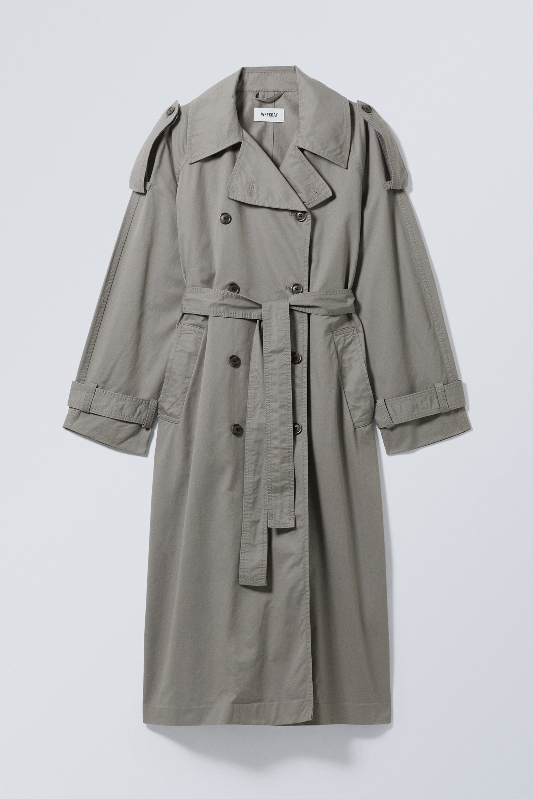 Dunkelgrau - Oversized-Trenchcoat Zenni - 0