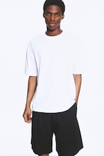 White - Oversized Boxy T-Shirt - 0