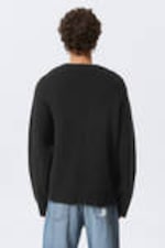 Black - Cypher Oversized Sweater - 3