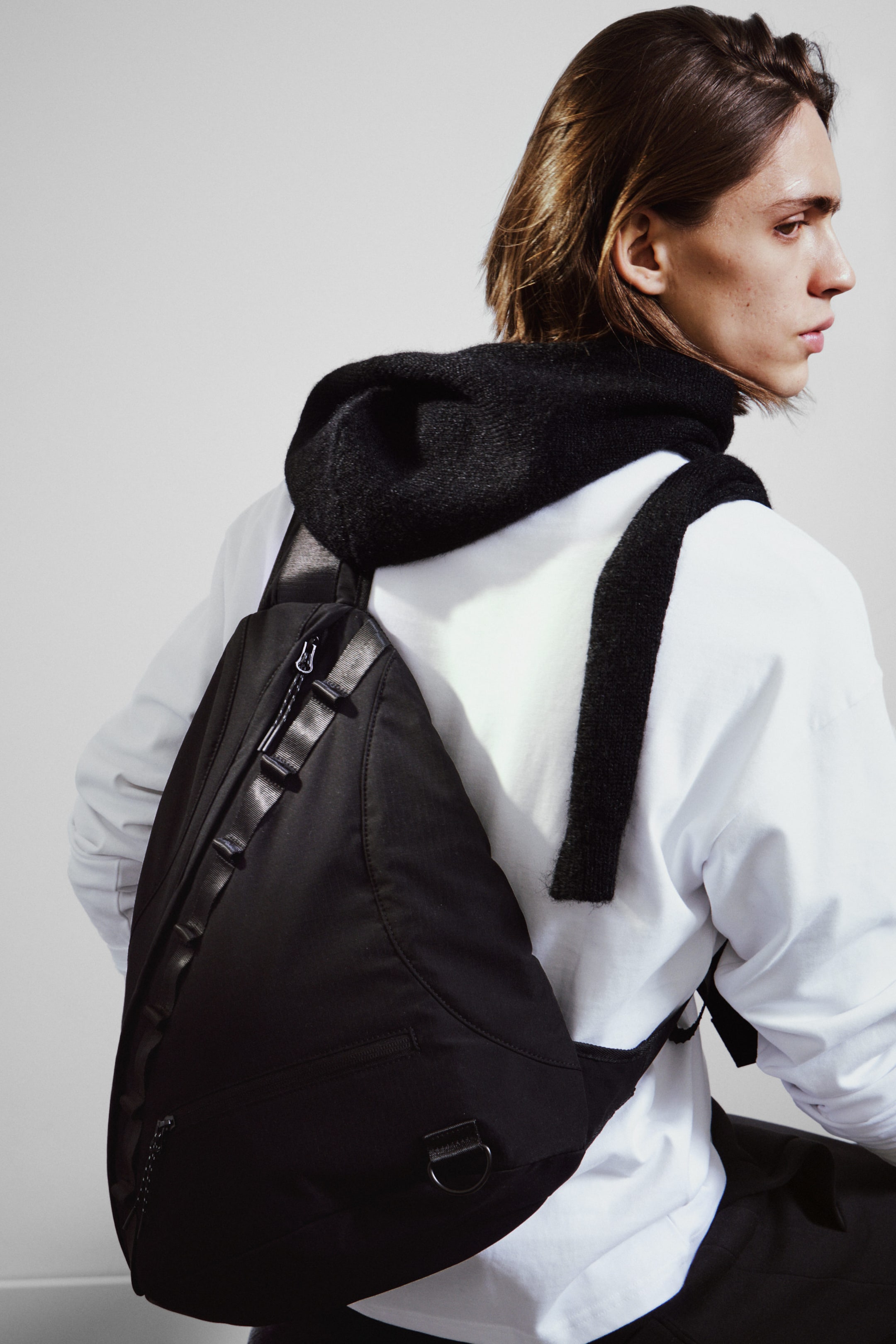 Svart - Sling Crossbody-väska - 1