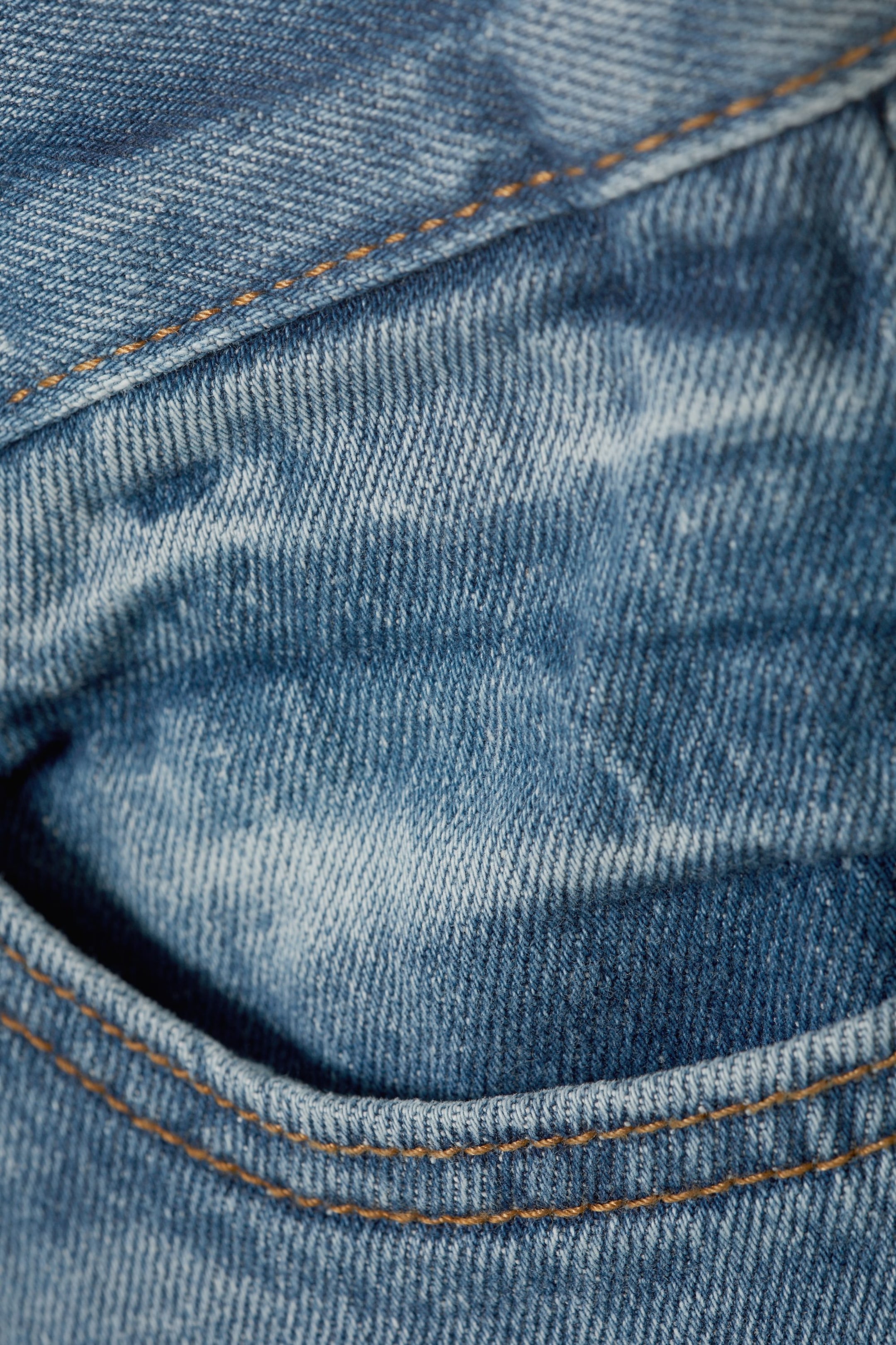 Wellenblau - Sunday Mid Waist Slim Tapered Jeans - 2
