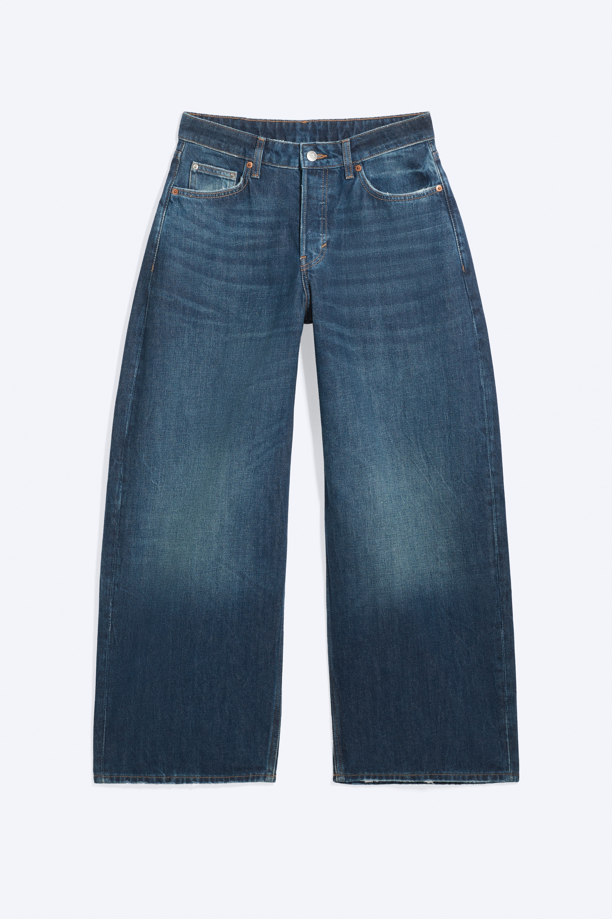 Andromeda low rise loose baggy jeans - Lightning Blue - Medium Blue/Stirrup Blue - Medium Blue/Blue Rinse - Dark Blue