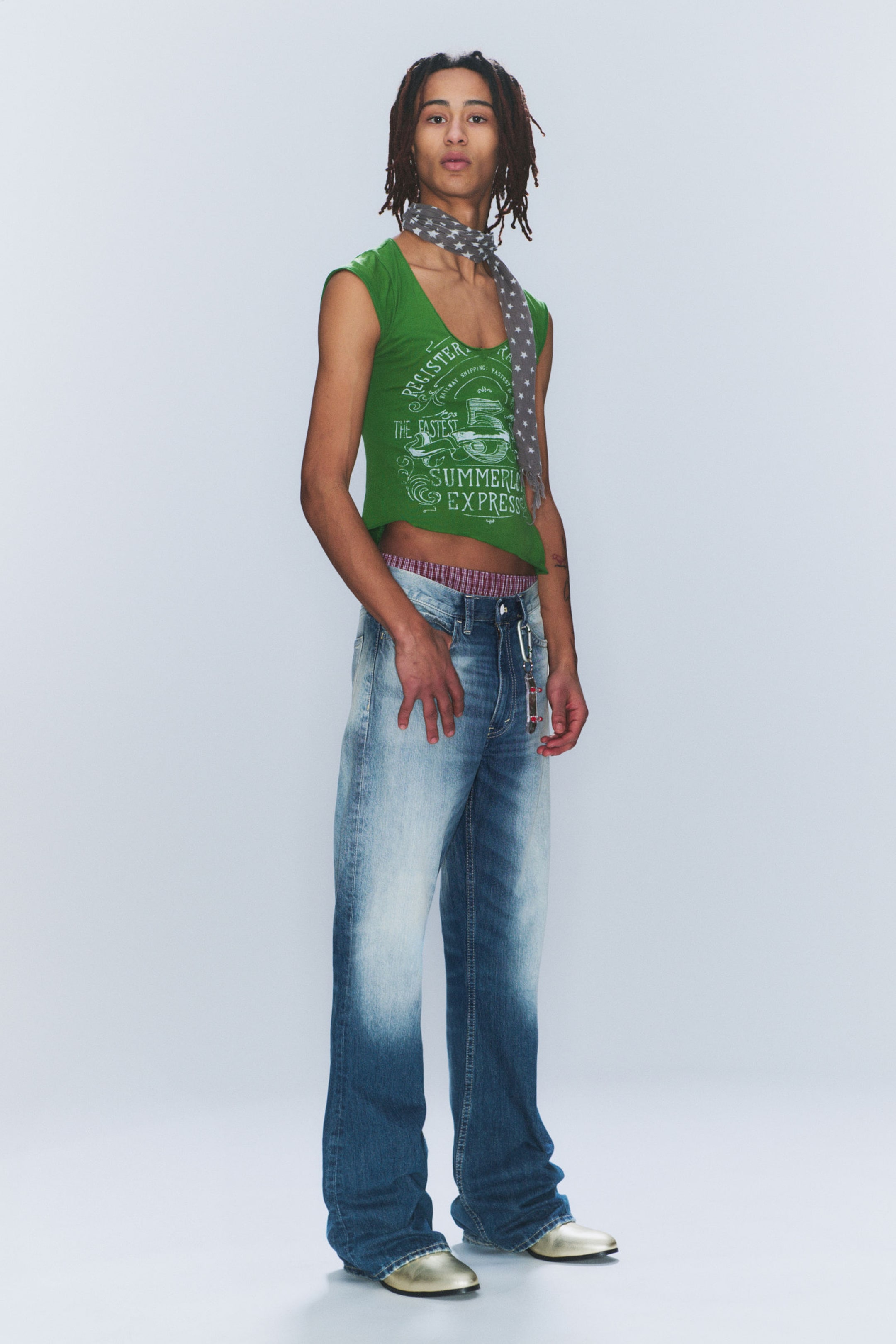 #79829D - Boo Bootleg – Bootcut-Jeans mit niedriger Taille - 2