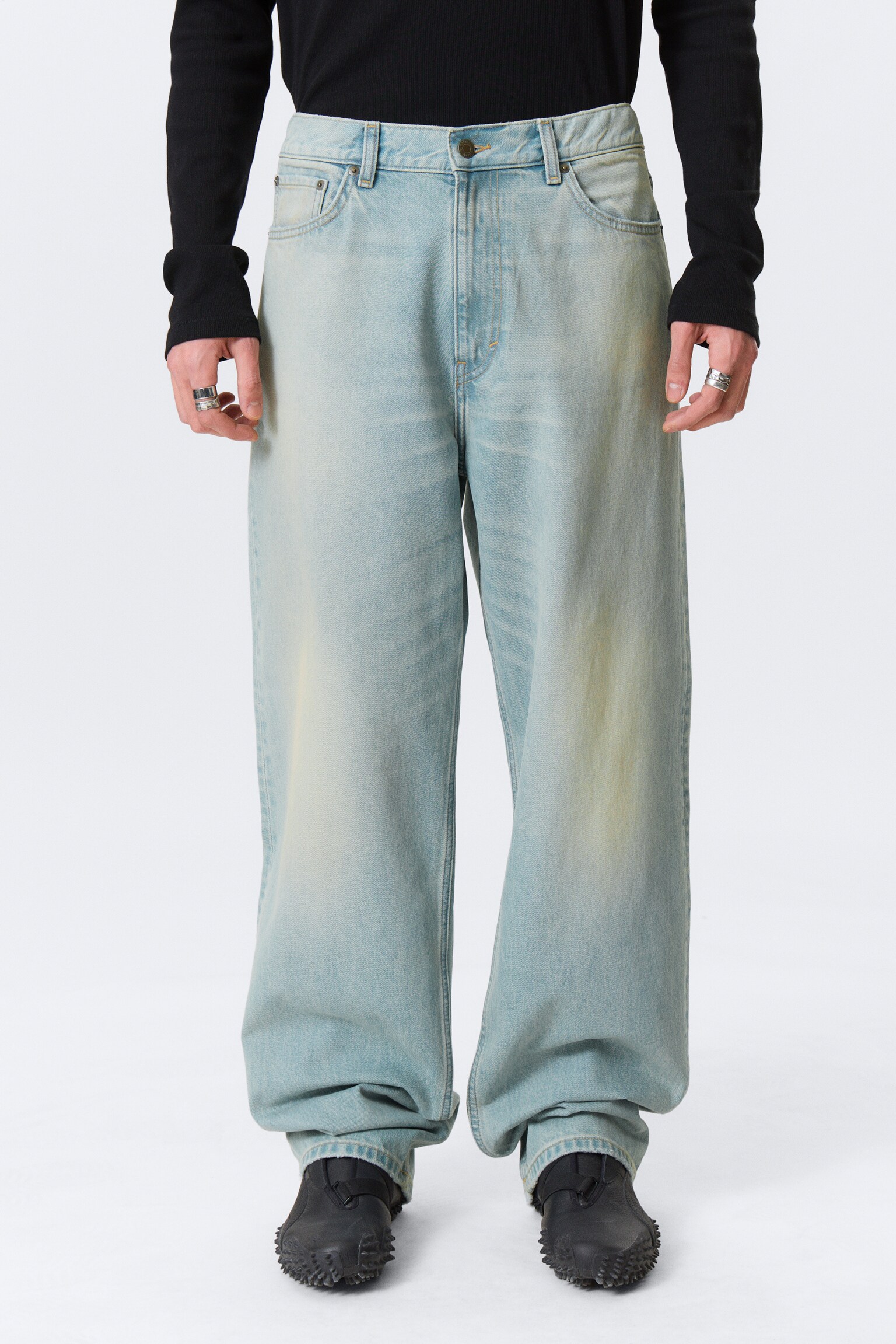 Galaxy Loose Straight Leg Jeans - Port Blue - svetlomodrá/Tuned Black - Black/2000 Modrá - Stredne modrá/Second Blue - Modrá/Canyon Grey - Medium Grey/Brick Blue - Light Blue/90s Blue - Medium Blue/Blue Fade - Medium Blue/Hlboká morská modrá - tmavomodrá/Gasoline Blue - Medium Blue/Ice Blue - Light Blue/Steel Blue - Medium Blue/Blue Era - Medium Blue/Moss Blue/Blue Rinse - 5