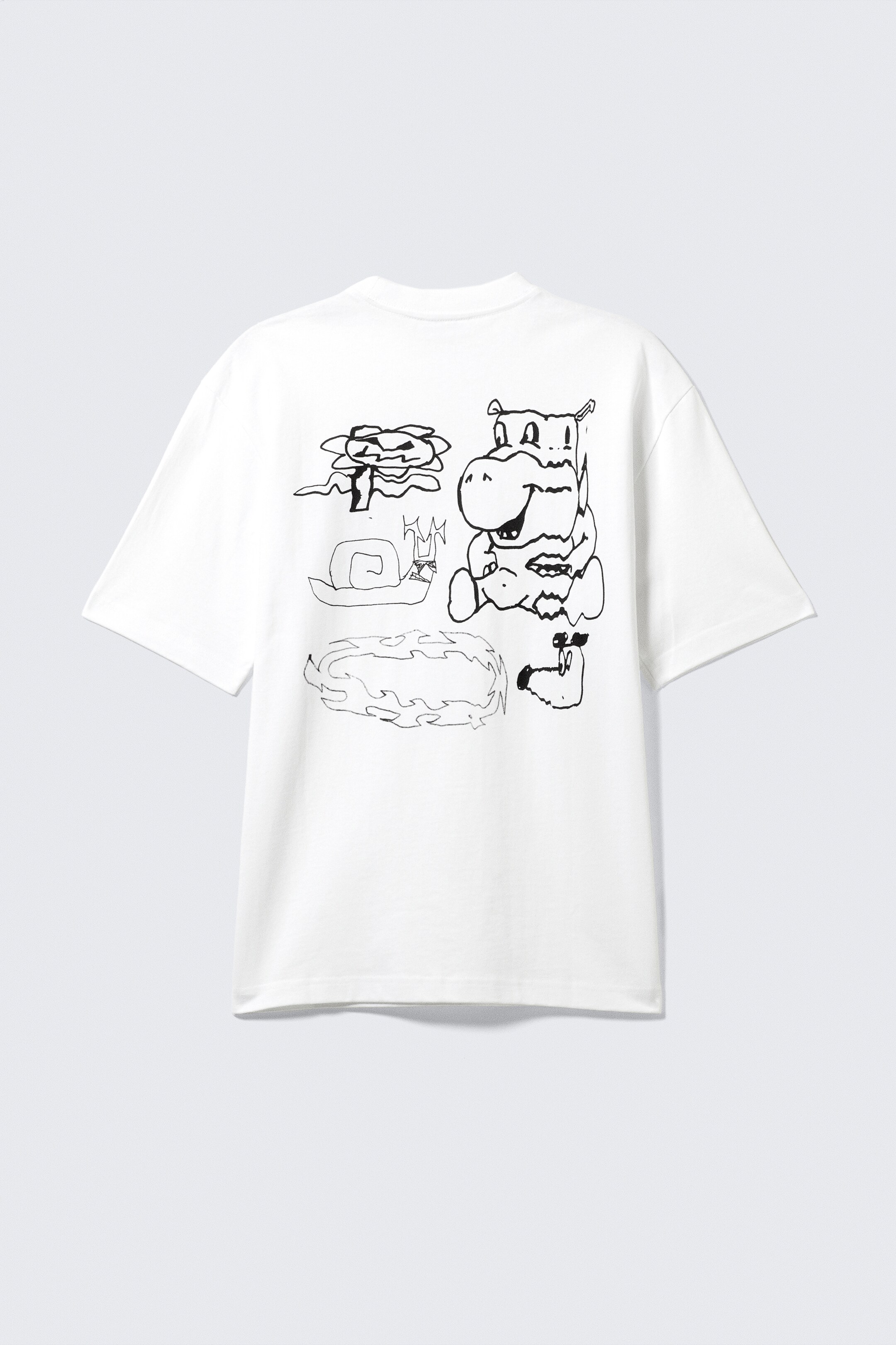 Agrandir l'image: T-shirt imprimé graphique décontracté - White - House Party - HOMME | H&M FR 5