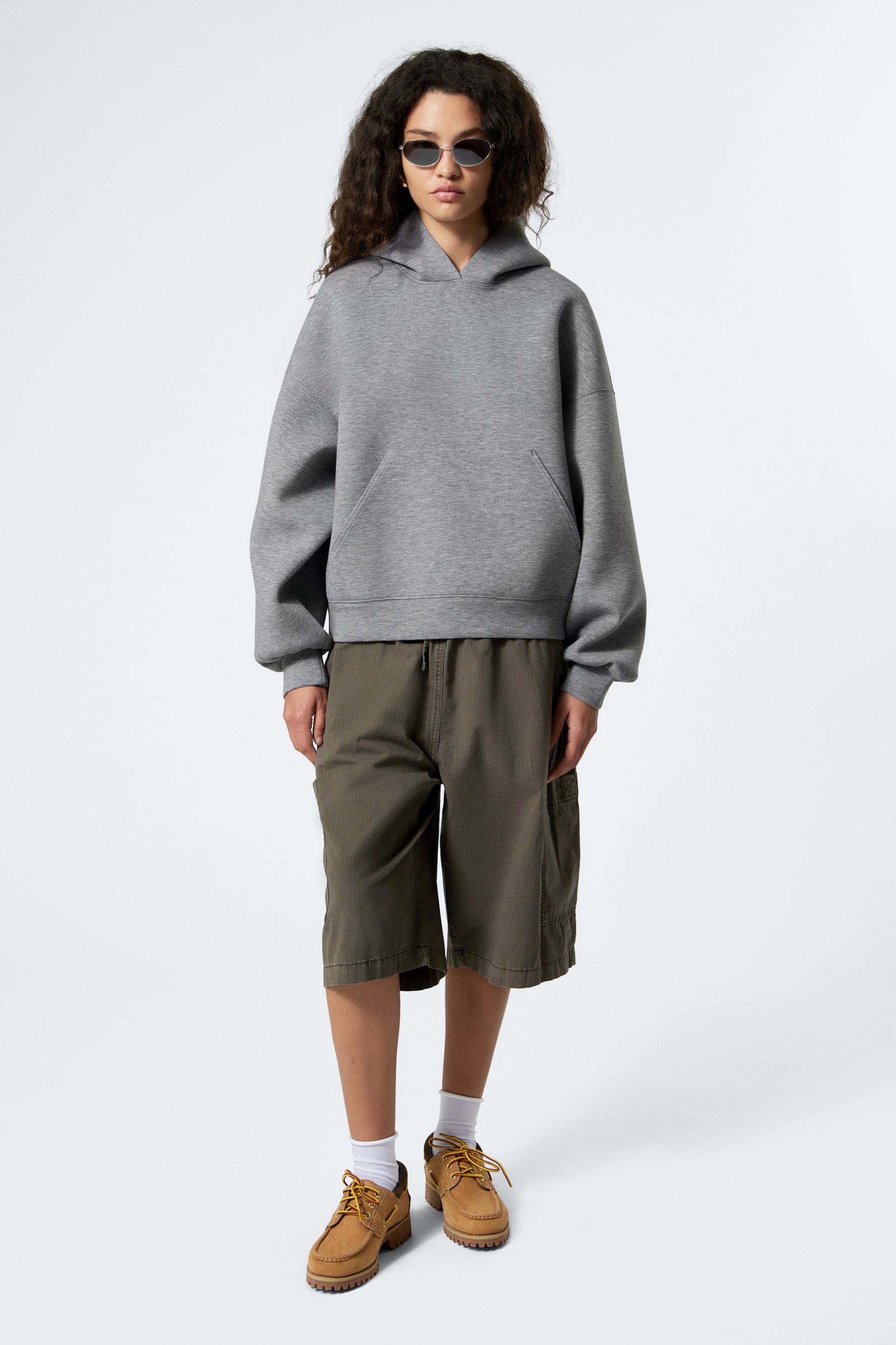 #A5A5A5 - Scuba-Hoodie mit Oversize-Passform - 2