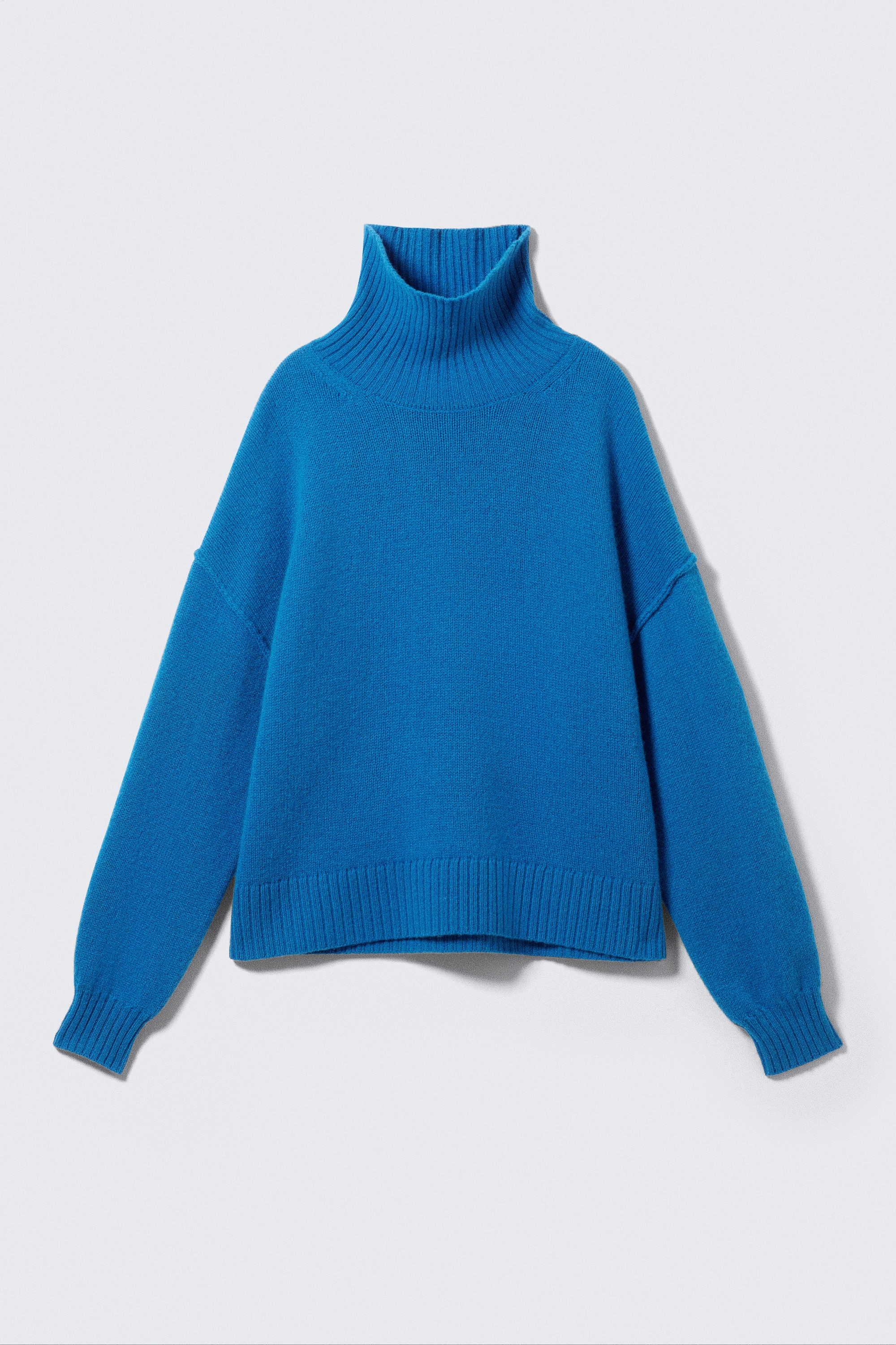 #35589B - Turtleneck i ull - 1