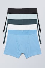 Blautöne - Boxershorts 5er-Pack - 0