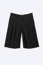 Black - Cotton Chino Shorts - 4