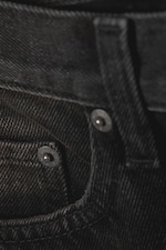 Deep night - zwart - Moon Mid Waist Regular Bootcut Leg Jeans - 1