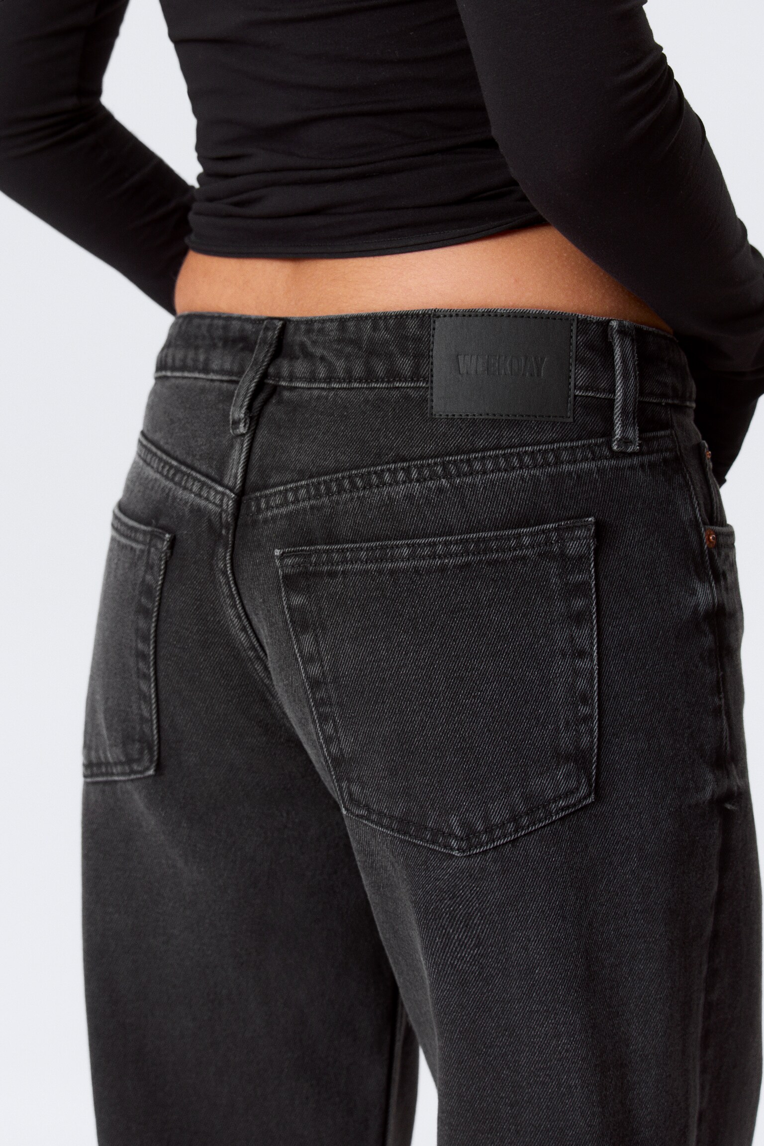 Džíny Imoo s nízkým pasem a širokými nohavicemi - Opraná černá/Desert Blue - tmavě modrá/Kallithea modrá - středně modrá/Fresh Blue - světle modrá - 6