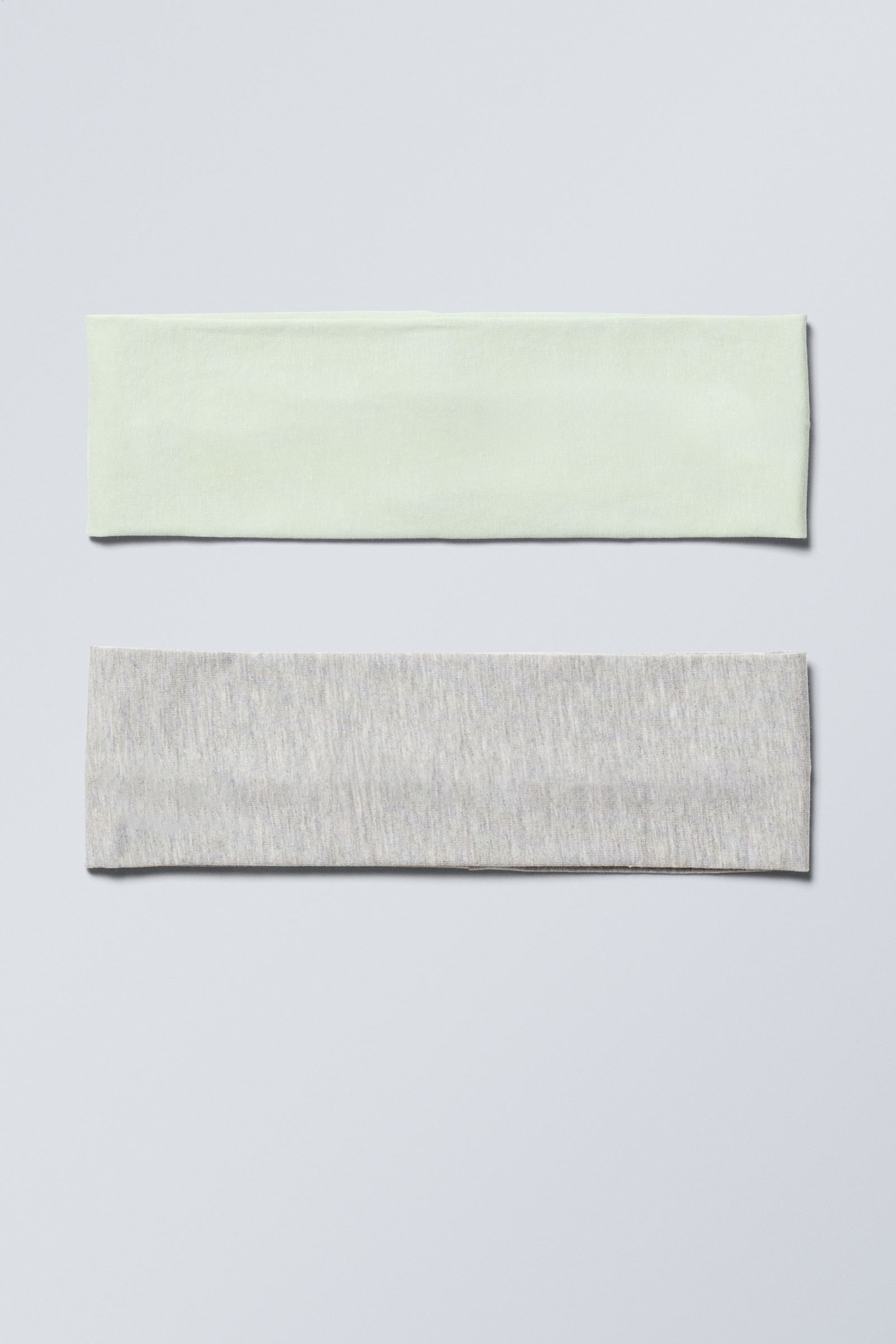 Grey & Mint Green - 2-pack Headbands