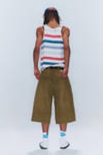Deep Brown - Dunno Loose Fit Carpenter Jorts - 9